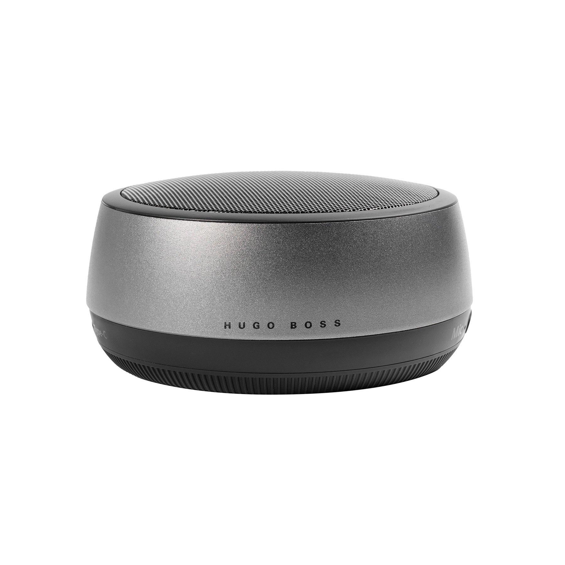 Hugo Boss Тонколона Gear Luxe, преносима, Bluetooth, сребриста | JAR Computers Hugo Boss Тонколона Gear Luxe, преносима, Bluetooth, сребриста