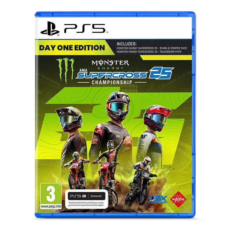 Игра Monster Energy Supercross 25 - Day 1 Edition (PS5) | JAR Computers Игра Monster Energy Supercross 25 - Day 1 Edition (PS5)