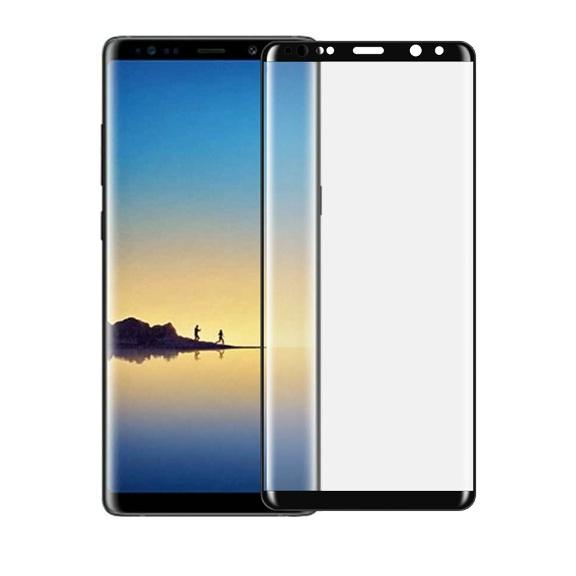 Калено стъклено защитно покритие с извити ръбове за целия дисплей на Samsung Galaxy Note 8 - Devia 3D Glass Edge to Edge Curved Tempered Glass (черен-прозрачен) | JAR Computers Калено стъклено защитно покритие с извити ръбове за целия дисплей на Samsung Galaxy Note 8 - Devia 3D Glass Edge to Edge Curved Tempered Glass (черен-прозрачен)