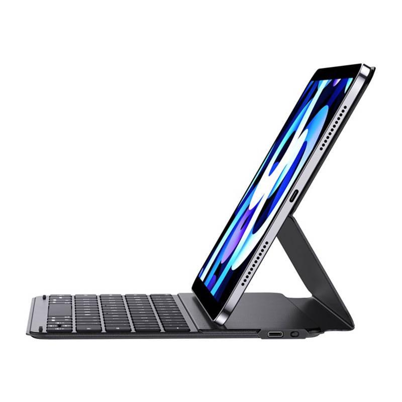 Кожен калъф и безжична блутут клавиатура за iPad Pro 12.9 M2 (2022), iPad Pro 12.9 M1 (2021), iPad Pro 12.9 (2020), iPad Pro 12.9 (2018) - Baseus Brilliance Magnetic Keyboard Case (P40112602111-04) (черен) | JAR Computers Кожен калъф и безжична блутут клавиатура за iPad Pro 12.9 M2 (2022), iPad Pro 12.9 M1 (2021), iPad Pro 12.9 (2020), iPad Pro 12.9 (2018) - Baseus Brilliance Magnetic Keyboard Case (P40112602111-04) (черен)