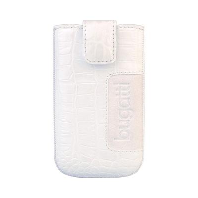 Кожен калъф за iPhone 5, iPhone 5S, iPhone SE, iPhone 5C(бял) - Bugatti SlimCase Croco Leather Case ML | JAR Computers Кожен калъф за iPhone 5, iPhone 5S, iPhone SE, iPhone 5C(бял) - Bugatti SlimCase Croco Leather Case ML