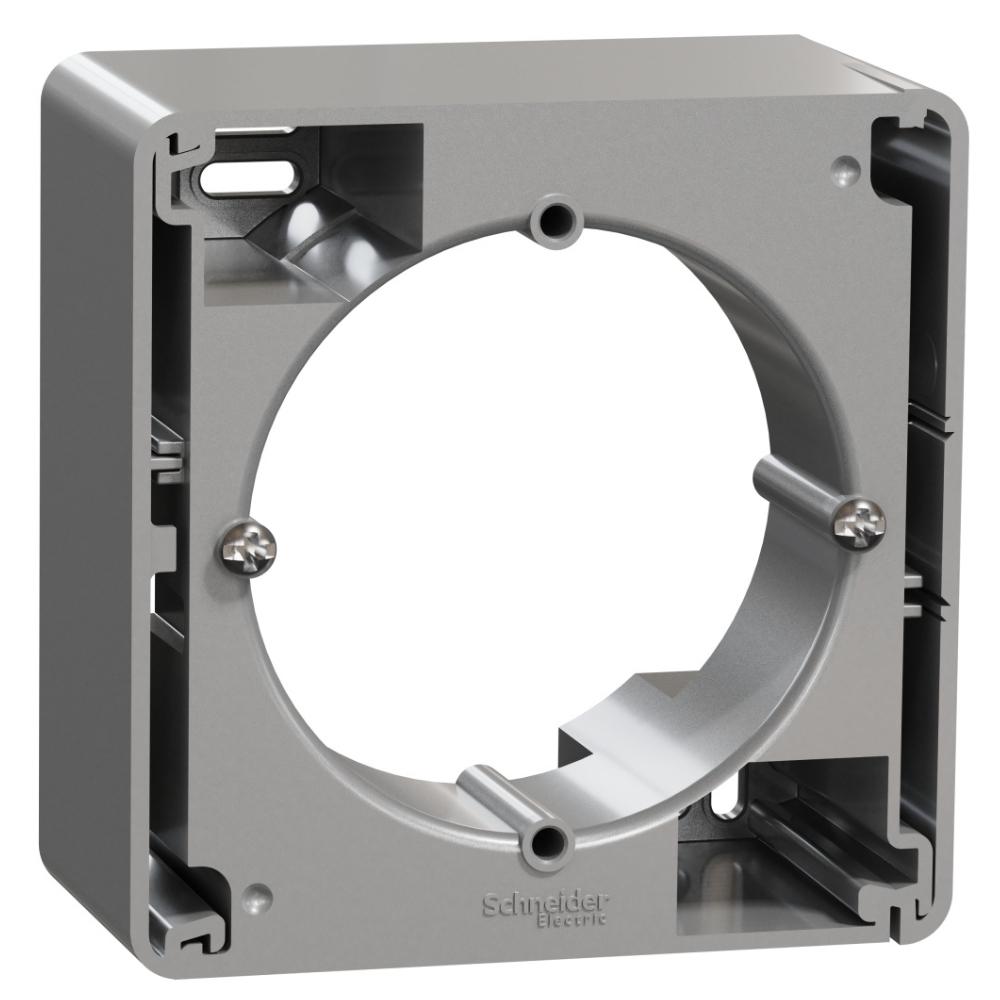 Конзола единична за открит монтаж Алуминий - SCHNEIDER ELECTRIC Sedna Design SDD113901 | JAR Computers Конзола единична за открит монтаж Алуминий - SCHNEIDER ELECTRIC Sedna Design SDD113901