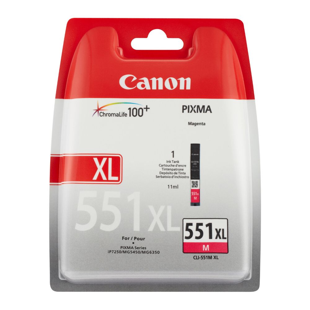MG6350/5450, IP7250 MAG XL INK TANK (CANCLI-551MXLBLP)