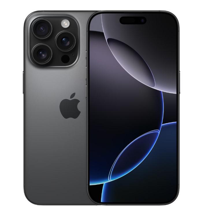 Мобилен телефон Apple iPhone 16 Pro 6.3'', 8GB RAM, 256GB SSD, Black Titanium MYNH3__/A | JAR Computers Мобилен телефон Apple iPhone 16 Pro 6.3'', 8GB RAM, 256GB SSD, Black Titanium MYNH3__/A