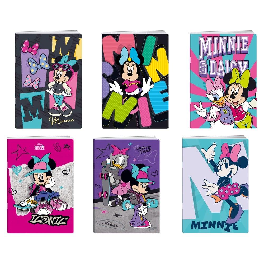 Тетрадка Best Buy Premium, Minnie Mouse, A5, на квадратчета, офсетова хартия, 50 листа, асорти, 1 брой