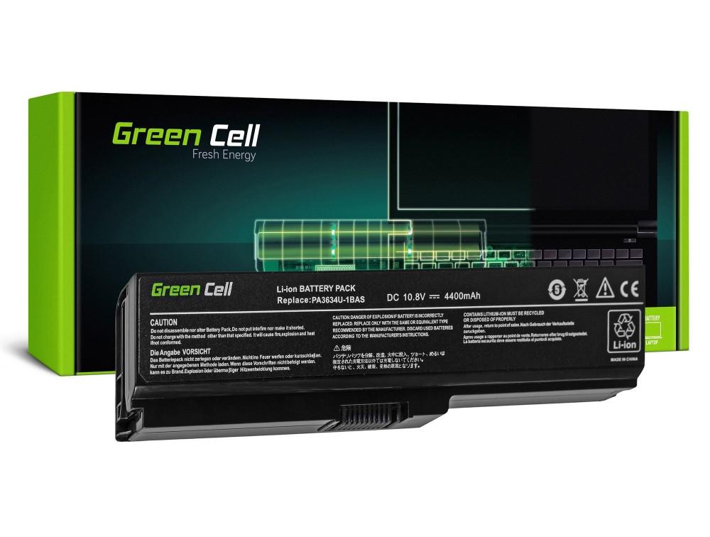 Батерия  за лаптоп GREEN CELL, Toshiba Satellite C650 C650D C660 C660D L650D L655 L750 PA3635U PA3817U, 10.8V, 4400mAh | JAR Computers Батерия  за лаптоп GREEN CELL, Toshiba Satellite C650 C650D C660 C660D L650D L655 L750 PA3635U PA3817U, 10.8V, 4400mAh