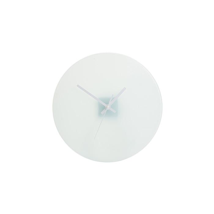 BESTSUB Стенен часовник, стъклен, диаметър 30 cm, с възможност за персонализация