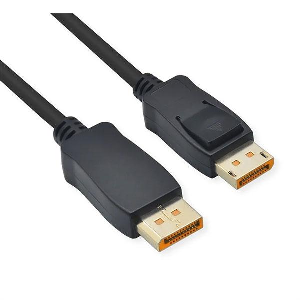 Cable DP M - DP M, 2m, 10K, 60Hz,Roline 11.04.6022