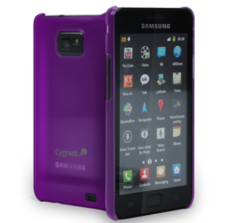 Поликарбонатов кейс и покритие за дисплея за Samsung Galaxy S2 i9100 - Cygnett Frost Case (лилав) | JAR Computers Поликарбонатов кейс и покритие за дисплея за Samsung Galaxy S2 i9100 - Cygnett Frost Case (лилав)