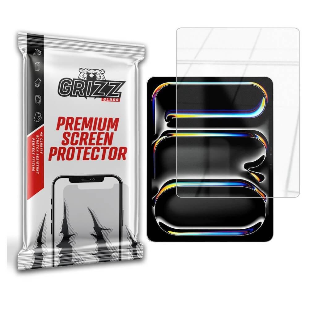 Хибридно стъклено защитно покритие за дисплея на iPad Pro 13 (2024) - GrizzGlass HybridGlass Screen Protector (прозрачен) | JAR Computers Хибридно стъклено защитно покритие за дисплея на iPad Pro 13 (2024) - GrizzGlass HybridGlass Screen Protector (прозрачен)