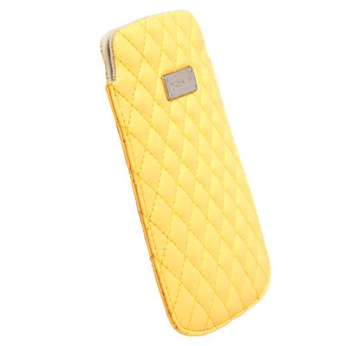 Кожен калъф за iPhone 5, iPhone 5S, iPhone SE, iPhone 5C и мобилни телефони - Krusell Avenyn Mobile Pouch L Long (жълт) | JAR Computers Кожен калъф за iPhone 5, iPhone 5S, iPhone SE, iPhone 5C и мобилни телефони - Krusell Avenyn Mobile Pouch L Long (жълт)