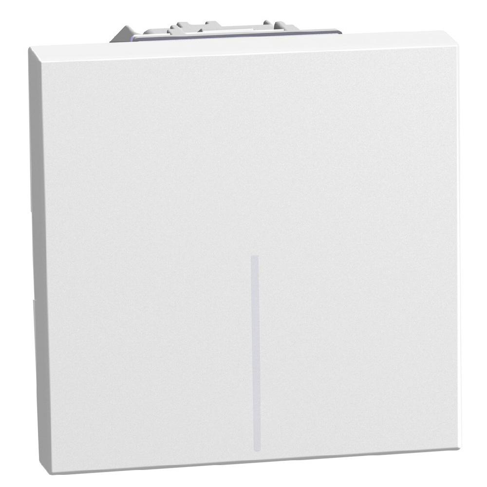 Кръстат ключ 2M 10А Бял - bticino Light Now YW4004M2 | JAR Computers Кръстат ключ 2M 10А Бял - bticino Light Now YW4004M2
