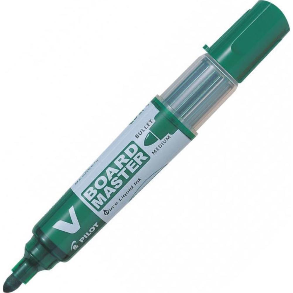 Pilot V Board Master Whiteboard Marker Medium Bullet Green (WBMA-VBM-M-BG-GREEN) (PILWBMA-VBM-M-BG-GREEN)