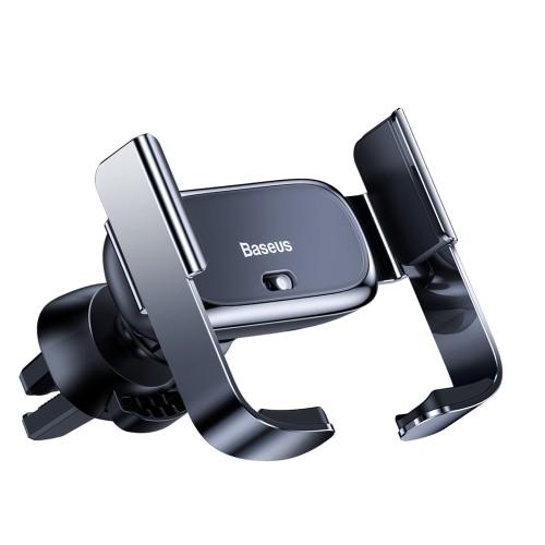Поставка за радиатора на кола с автоматично затваряне на скобите - Baseus Mini Electric Car Holder Air Vent (черен) | JAR Computers Поставка за радиатора на кола с автоматично затваряне на скобите - Baseus Mini Electric Car Holder Air Vent (черен)