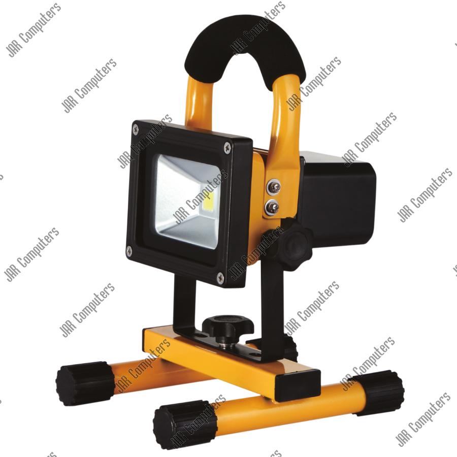 ПРОЖЕКТОР Li-Ion LED 10W 6400K 800lum | JAR Computers ПРОЖЕКТОР Li-Ion LED 10W 6400K 800lum