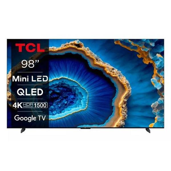 Телевизор TCL 98C809 , Mini LED , 98 inch, 249 см, 3840x2160 UHD-4K , Smart TV , Android