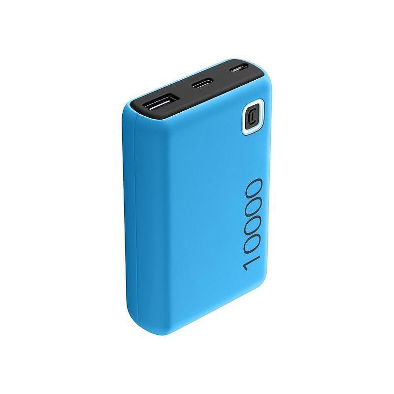 Външна батерия Cellularline ESSENCE 10000 mAh BLUE | JAR Computers Външна батерия Cellularline ESSENCE 10000 mAh BLUE