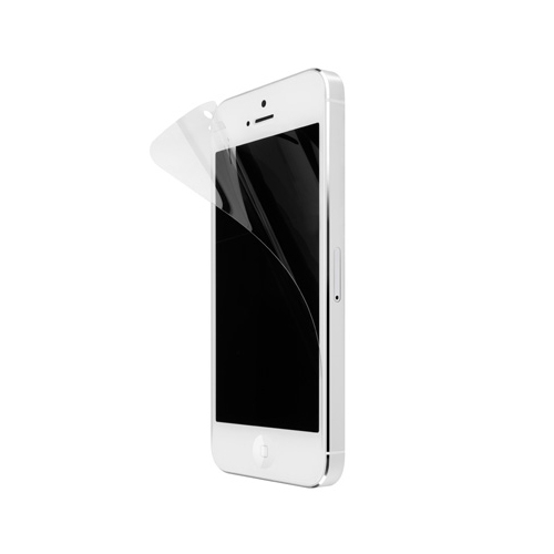 Comma Glossy Screen Protector Set - комплект прозрачни защитни покрития за дисплея и задната част на iPhone 5, iPhone 5S, iPhone SE (2 броя)
