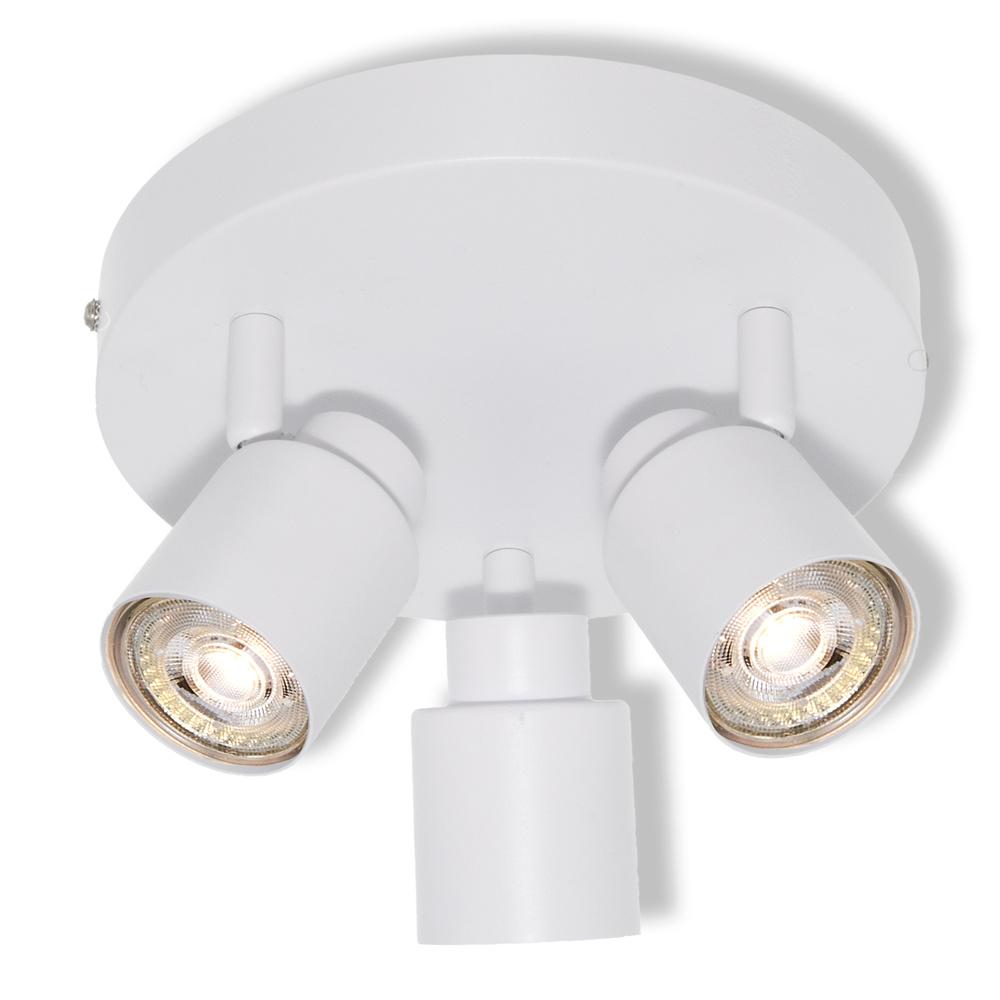 Декоративен спот прожектор PRIMAL PL 3XGU10 бял - OSRAM | JAR Computers Декоративен спот прожектор PRIMAL PL 3XGU10 бял - OSRAM