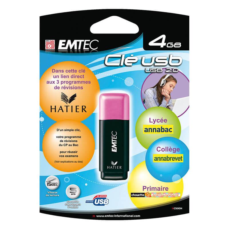 Флаш памет 4GB - Emtec C500H USB 2.0 4GB (черен-розов) | JAR Computers Флаш памет 4GB - Emtec C500H USB 2.0 4GB (черен-розов)