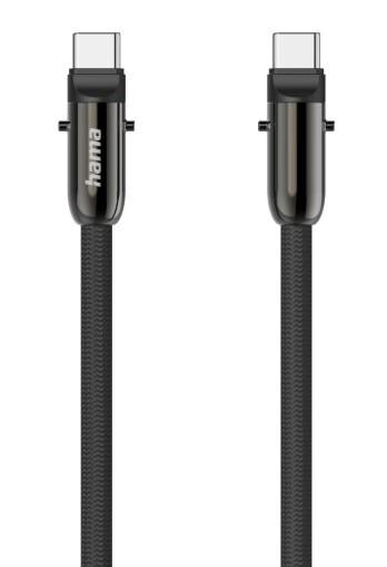 Hama 00201751 USB кабел USB 2.0 1,2 м USB C 0,48 Гбит/с 60 W Черен