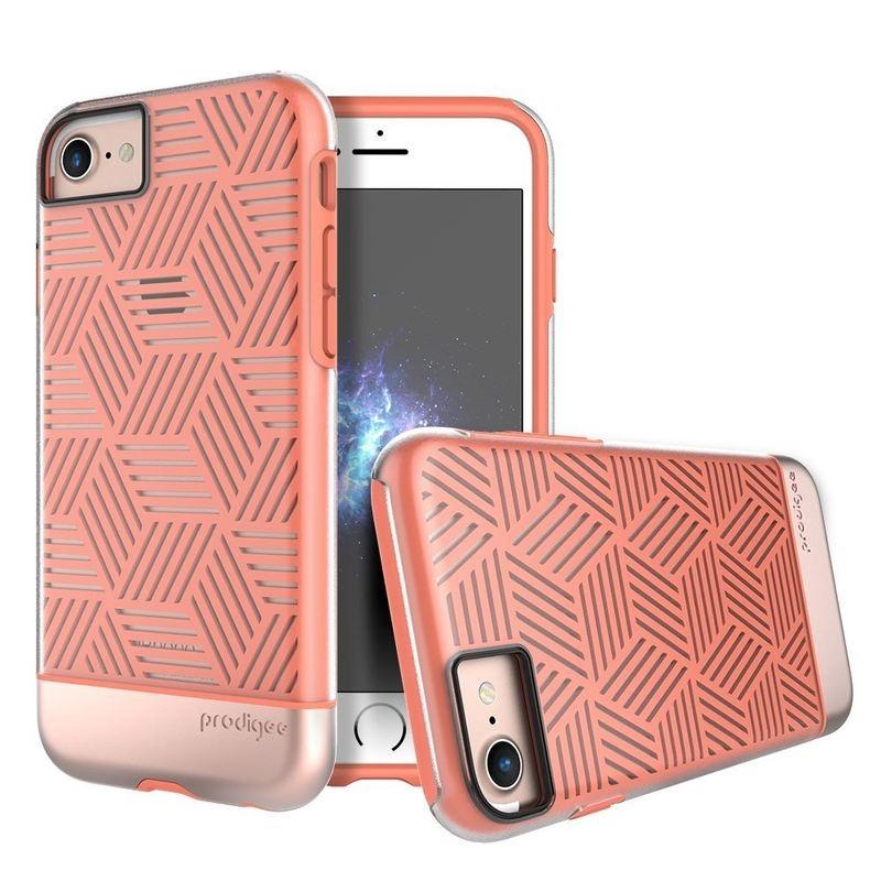 Хибриден удароустойчив кейс за iPhone 8, iPhone 7 - Prodigee Stencil Case (розово злато) | JAR Computers Хибриден удароустойчив кейс за iPhone 8, iPhone 7 - Prodigee Stencil Case (розово злато)