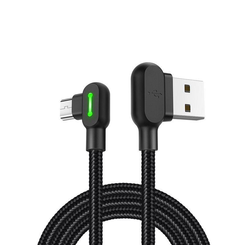 Кабел Xmart Gaming 90* USB-microUSB 1.2M | JAR Computers Кабел Xmart Gaming 90* USB-microUSB 1.2M