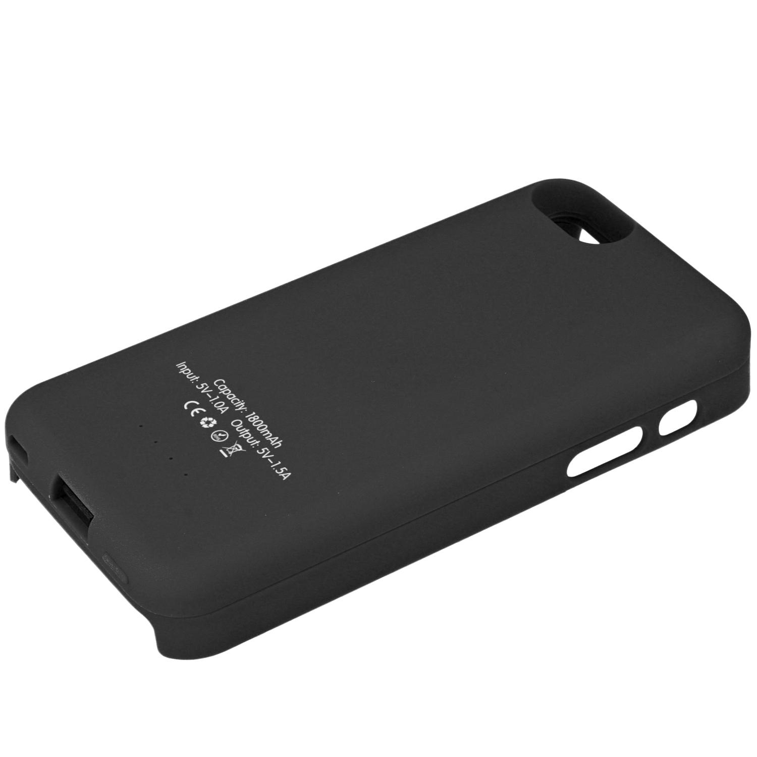 Кейс и вградена батерия 1800 mAh за iPhone 5, iPhone 5S, iPhone SE - Patona Magnetic Powerbank Kit (черен) | JAR Computers Кейс и вградена батерия 1800 mAh за iPhone 5, iPhone 5S, iPhone SE - Patona Magnetic Powerbank Kit (черен)