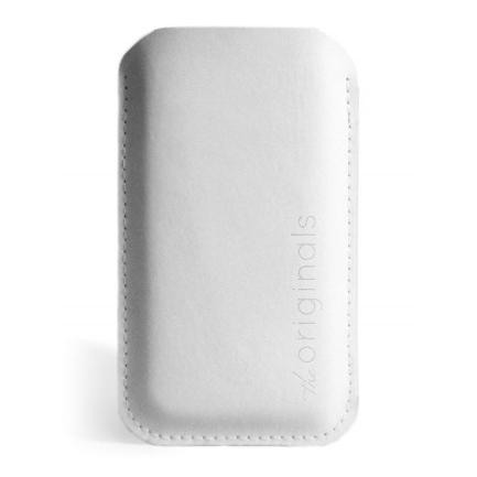 Кожен калъф за iPhone 5, iPhone 5S, iPhone SE, iPhone 5C - Mujjo Sleeve (бял) | JAR Computers Кожен калъф за iPhone 5, iPhone 5S, iPhone SE, iPhone 5C - Mujjo Sleeve (бял)