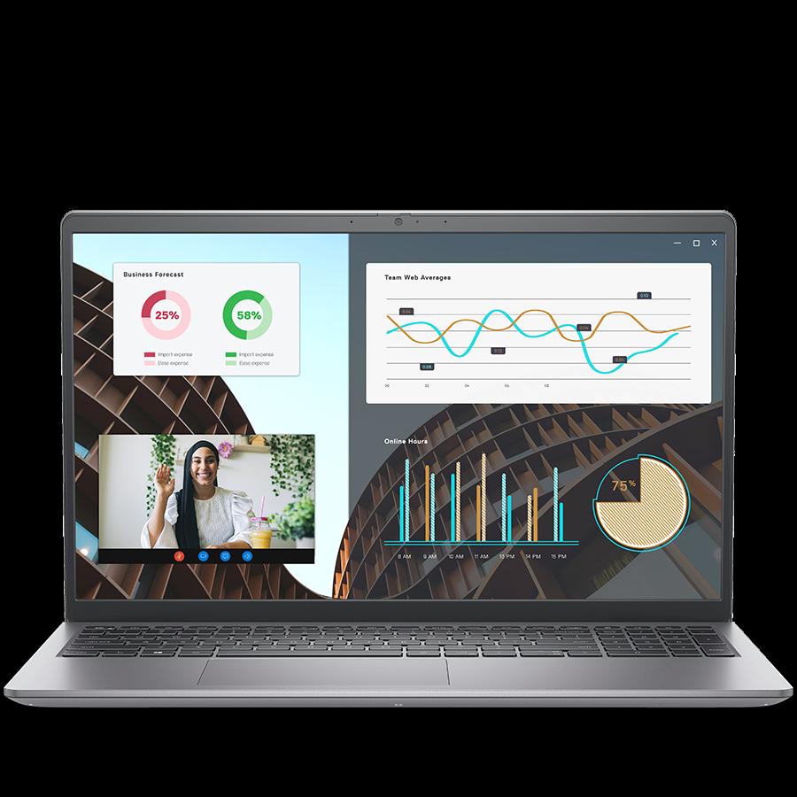 Лаптоп Dell Vostro 3530 Intel Core i3 Mobile Processor 1305U, 8 GB (1 slot), SSD  - N1612PVNB3530EMEA01_UBU0-14