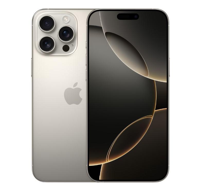 Мобилен телефон Apple iPhone 16 Pro Max, 6.9’’, 8GB RAM, 1TB, Natural Titanium MYX73__/A | JAR Computers Мобилен телефон Apple iPhone 16 Pro Max, 6.9’’, 8GB RAM, 1TB, Natural Titanium MYX73__/A