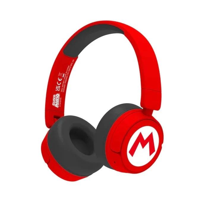 Слушалки OTL Super Mario ICON Logo BT - Детски