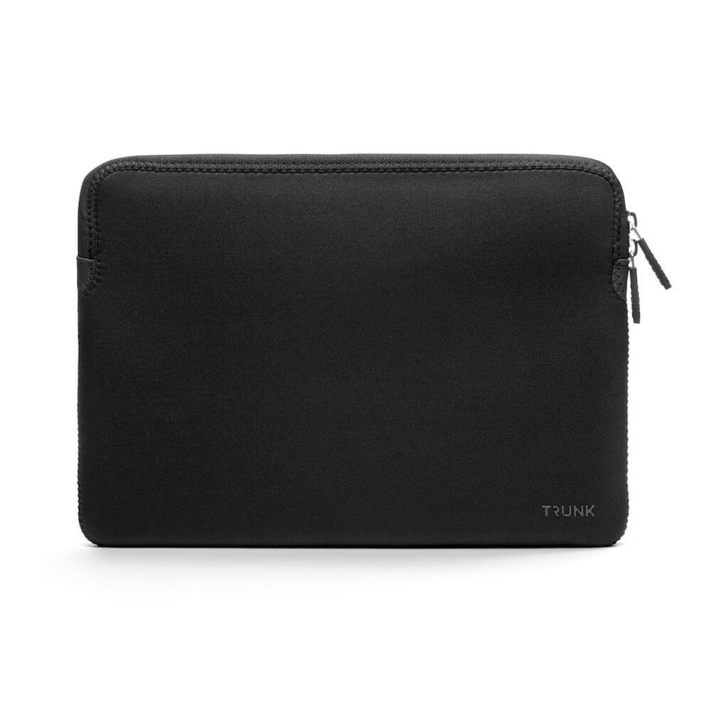 Trunk Laptop Sleeve - удароустойчив неопренов калъф за MacBook Air 15 M2 (2023) (черен)