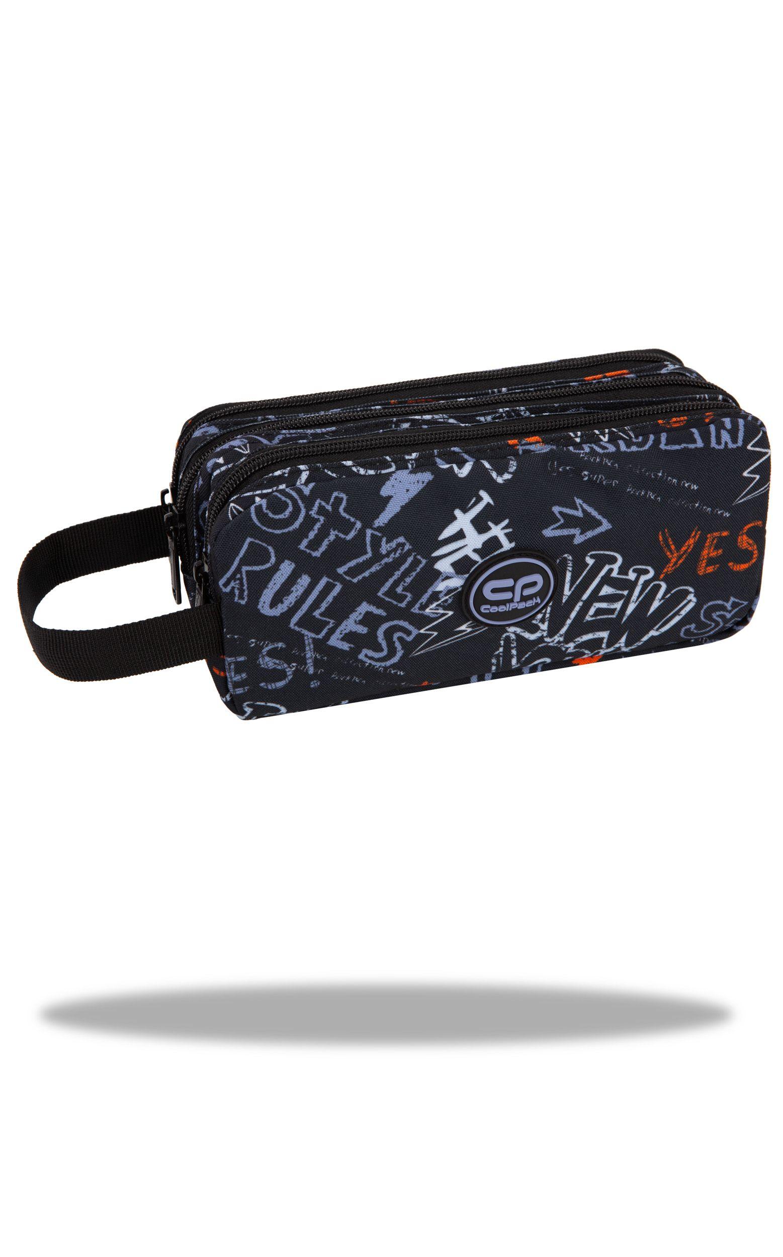 Ученически несесер с три ципа COOLPACK - PRIMUS -  NEW YORK