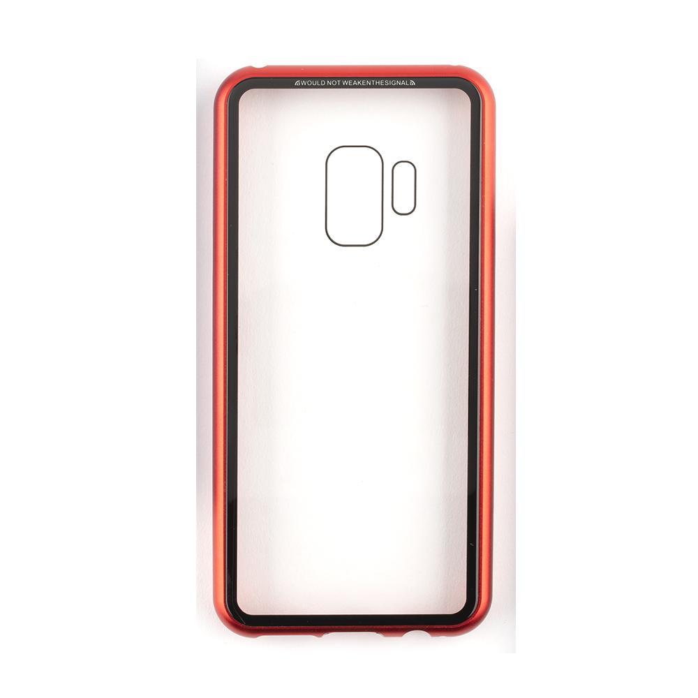 Алуминиев магнитен кейс за Samsung Galaxy S9 (червен) - 4smarts Magnet Cover ALO-X | JAR Computers Алуминиев магнитен кейс за Samsung Galaxy S9 (червен) - 4smarts Magnet Cover ALO-X