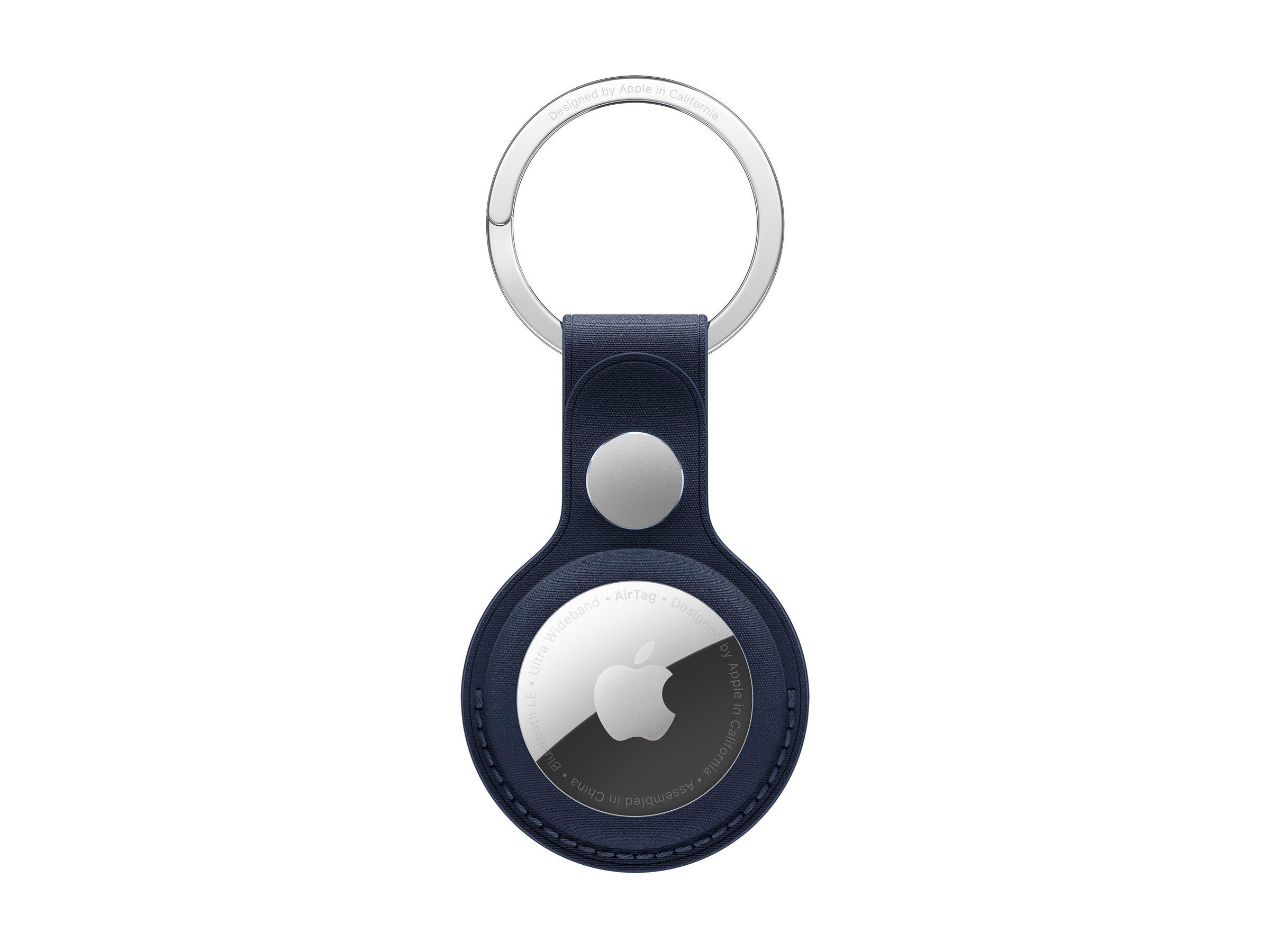 APPLE AirTag FineWoven Key Ring - Deep Blue | JAR Computers APPLE AirTag FineWoven Key Ring - Deep Blue