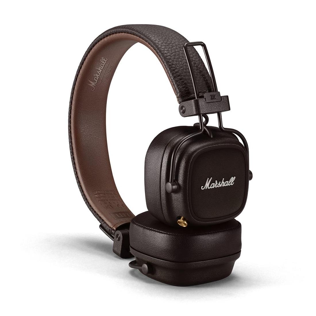 Безжични слушалки Marshall MAJOR V - Brown | JAR Computers Безжични слушалки Marshall MAJOR V - Brown