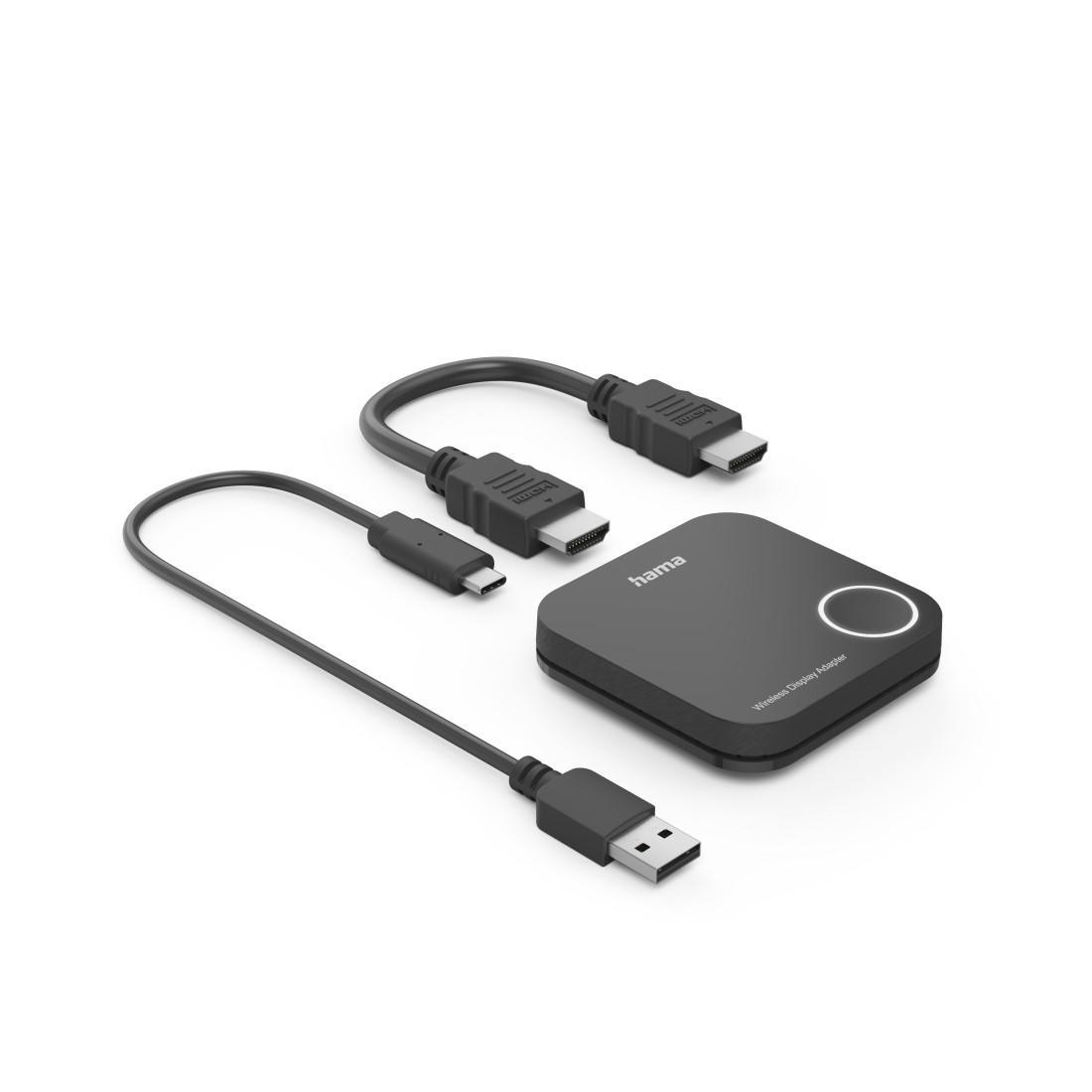 HAMA Безжичен HDMI адаптер за дисплей, Full HD 1080p, вкл. кабел | JAR Computers HAMA Безжичен HDMI адаптер за дисплей, Full HD 1080p, вкл. кабел