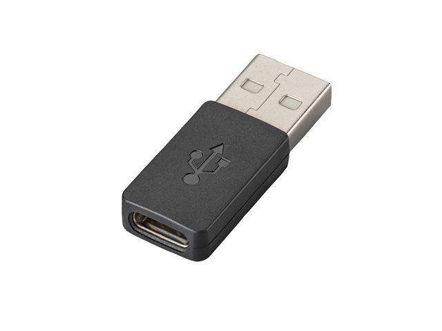 HP Poly USB-C to USB-A Adapter | JAR Computers HP Poly USB-C to USB-A Adapter
