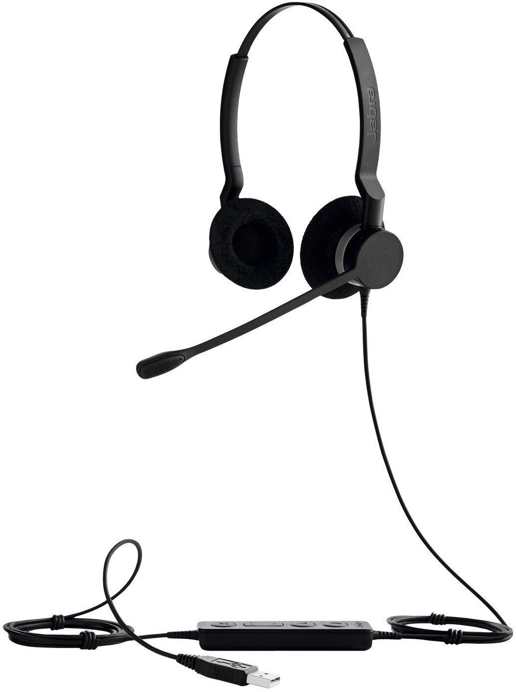Jabra BIZ™ 2300 Duo Balanced Type: 82 E-STD жични слушалки с микрофон с шумопотискане и въртящо се рамо FreeSpin (носим със стандартна лента за глава); могат да се използват само със свързващ кабел: 8800-01-89 | JAR Computers Jabra BIZ™ 2300 Duo Balanced Type: 82 E-STD жични слушалки с микрофон с шумопотискане и въртящо се рамо FreeSpin (носим със стандартна лента за глава); могат да се използват само със свързващ кабел: 8800-01-89