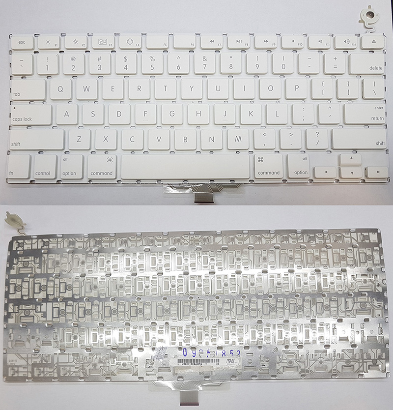 Клавиатура за лаптоп Apple MacBook A1181 White Without Frame US (Small ENTER) | JAR Computers Клавиатура за лаптоп Apple MacBook A1181 White Without Frame US (Small ENTER)