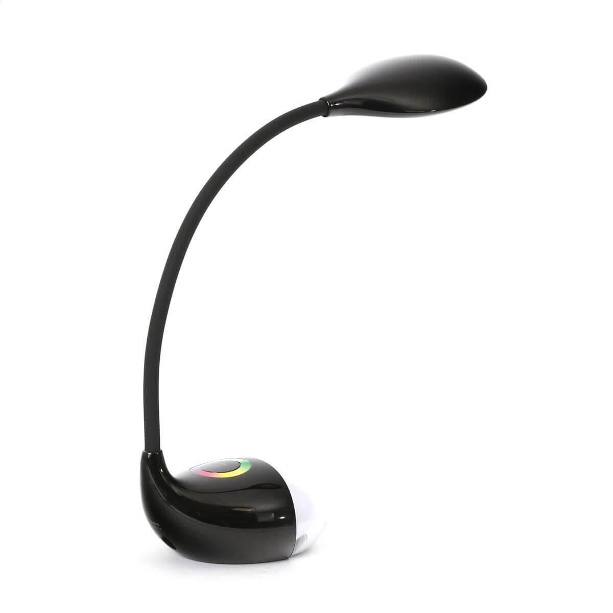 Настолна LED лампа с функция за нощна лампа - Platinet Desk Lamp 6W + Night Lamp Compact Size (черен) | JAR Computers Настолна LED лампа с функция за нощна лампа - Platinet Desk Lamp 6W + Night Lamp Compact Size (черен)