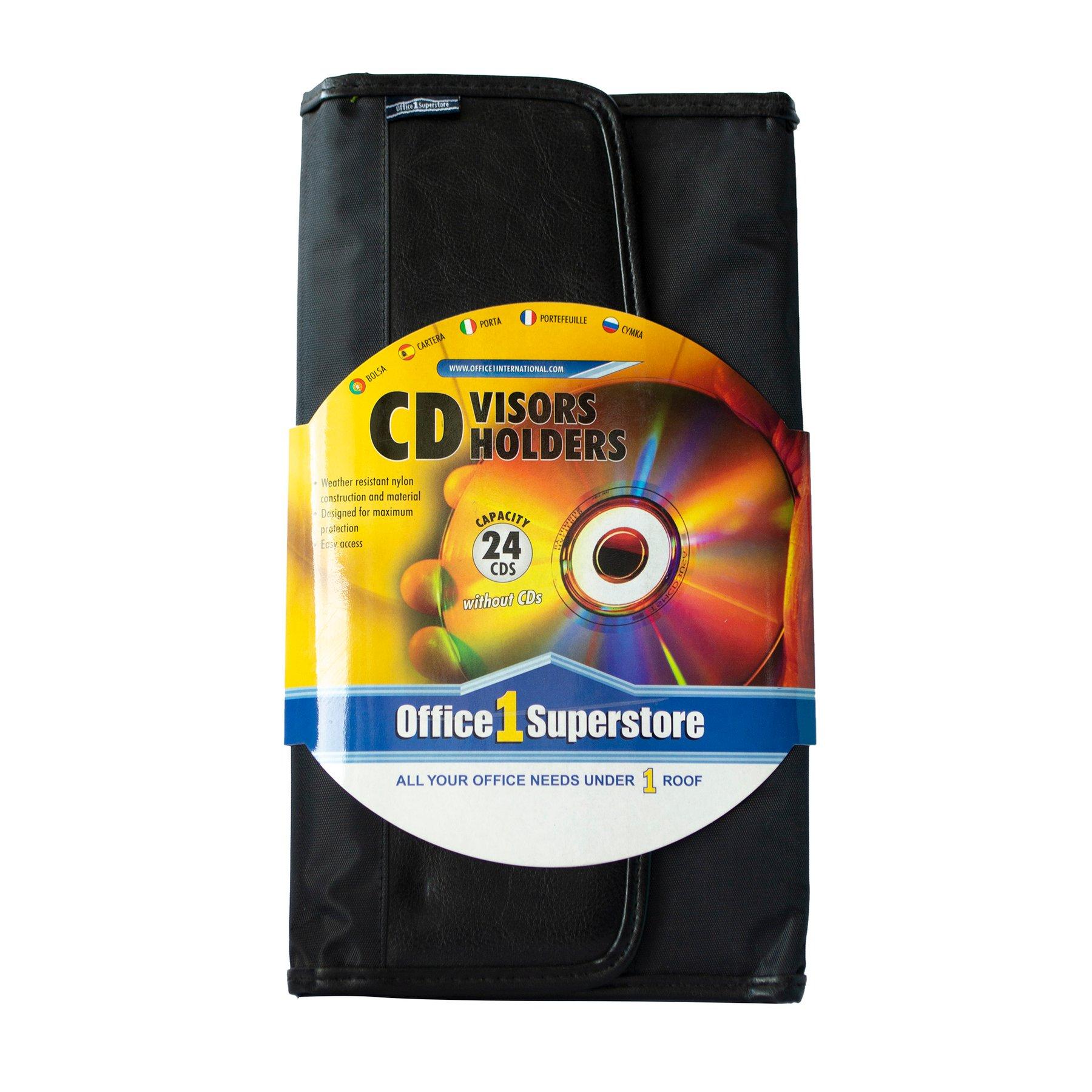 Office 1 Калъф за CD Visor, за 24 диска | JAR Computers Office 1 Калъф за CD Visor, за 24 диска