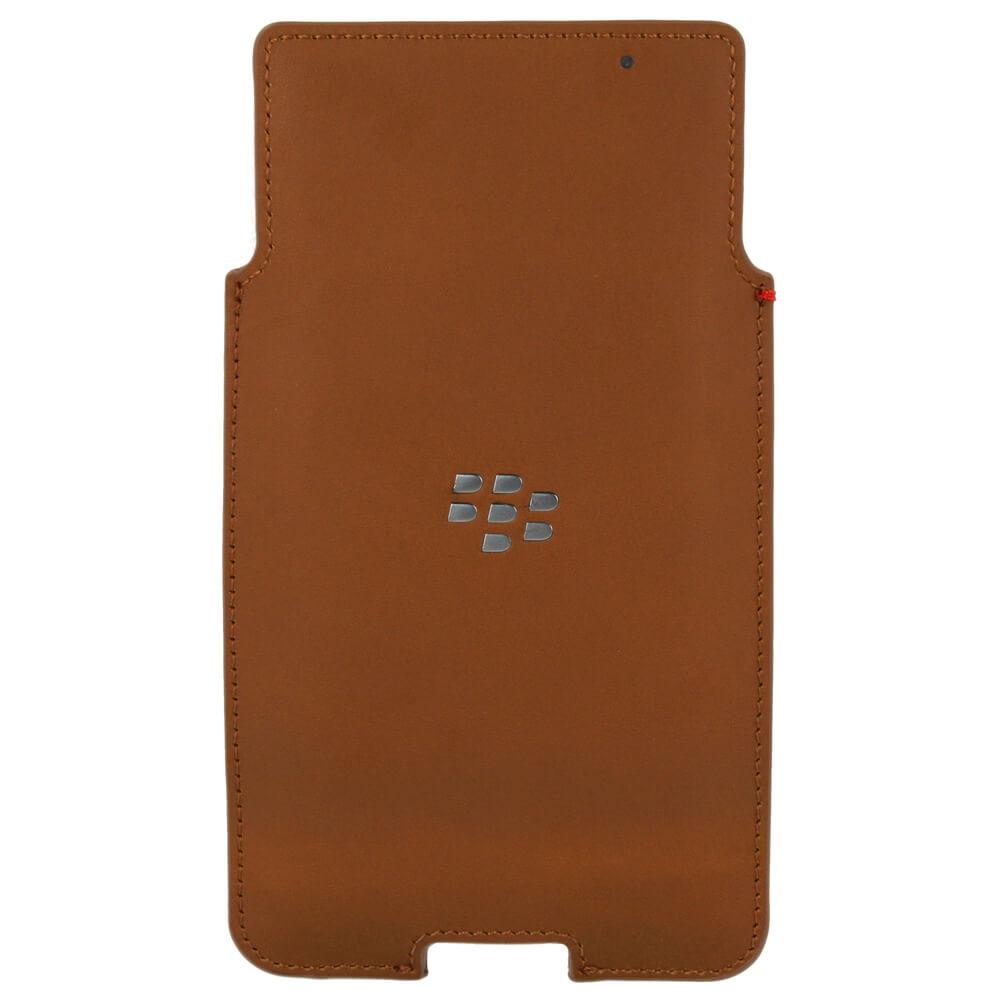 Оригинален калъф от естествена кожа за BlackBerry Priv - Blackberry Leather Case ACC-62172 (кафяв) | JAR Computers Оригинален калъф от естествена кожа за BlackBerry Priv - Blackberry Leather Case ACC-62172 (кафяв)