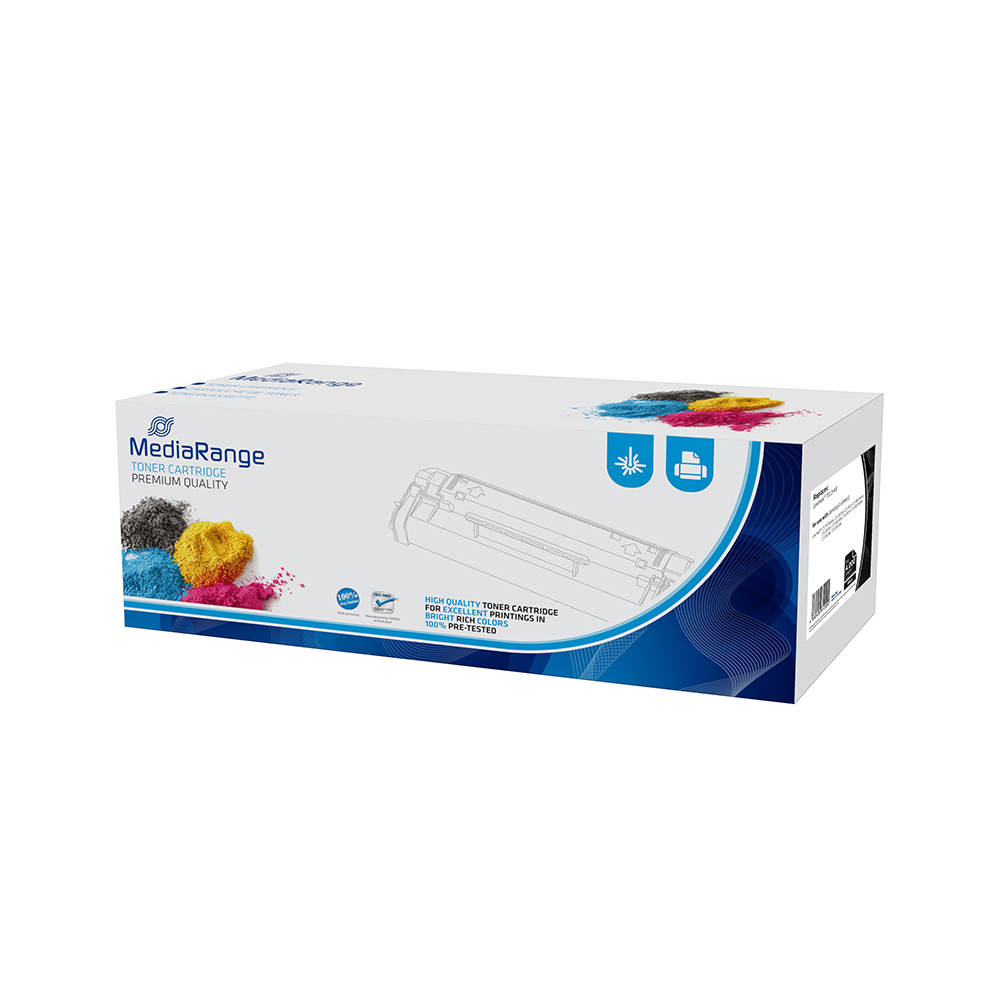 Toner MEDIARANGE Compatible for Printers Lexmark (Black) (70C2HKE) (MRLXT702BK)