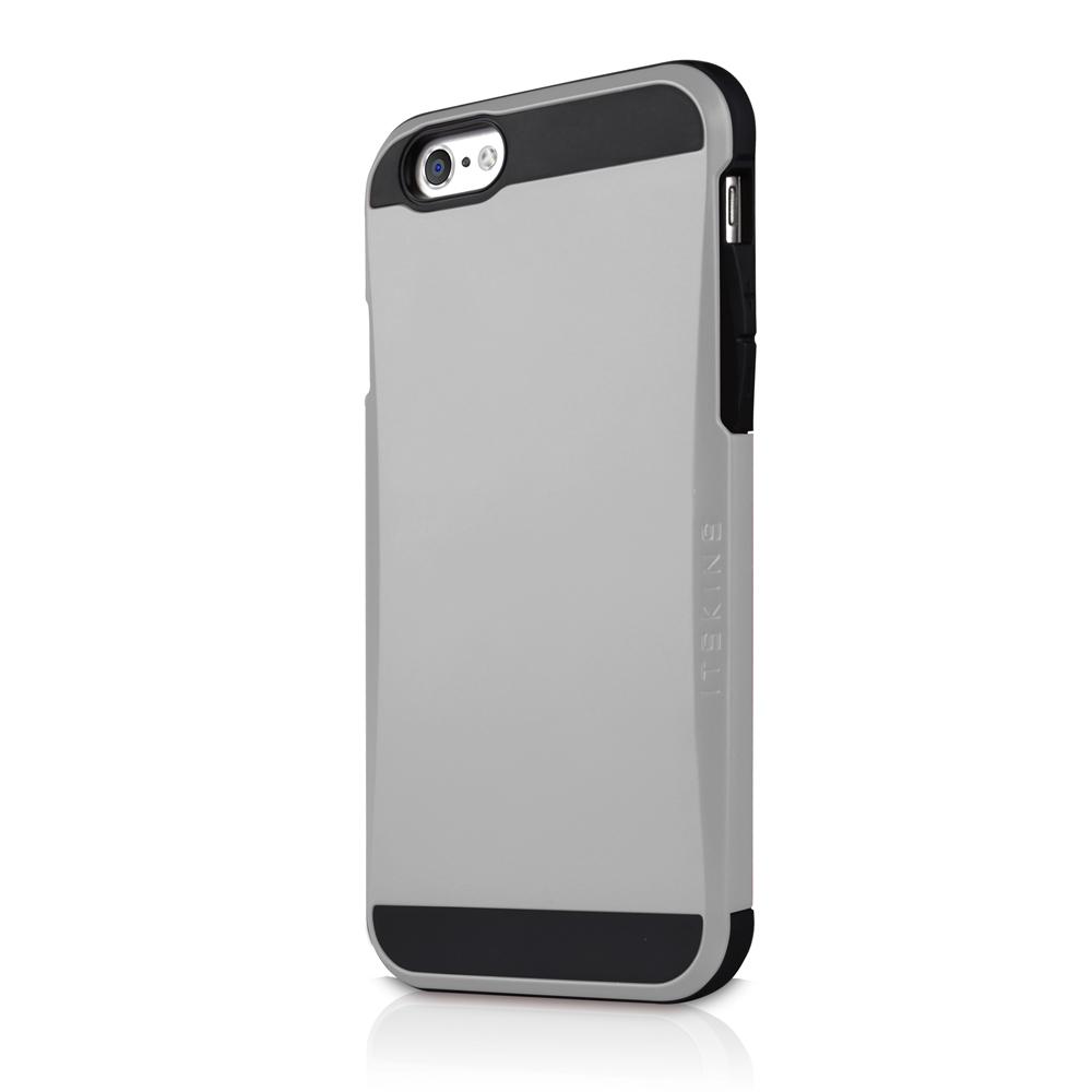 Удароустойчив хибриден кейс за iPhone 6, iPhone 6S - Itskins Evolution Case (сребрист) | JAR Computers Удароустойчив хибриден кейс за iPhone 6, iPhone 6S - Itskins Evolution Case (сребрист)