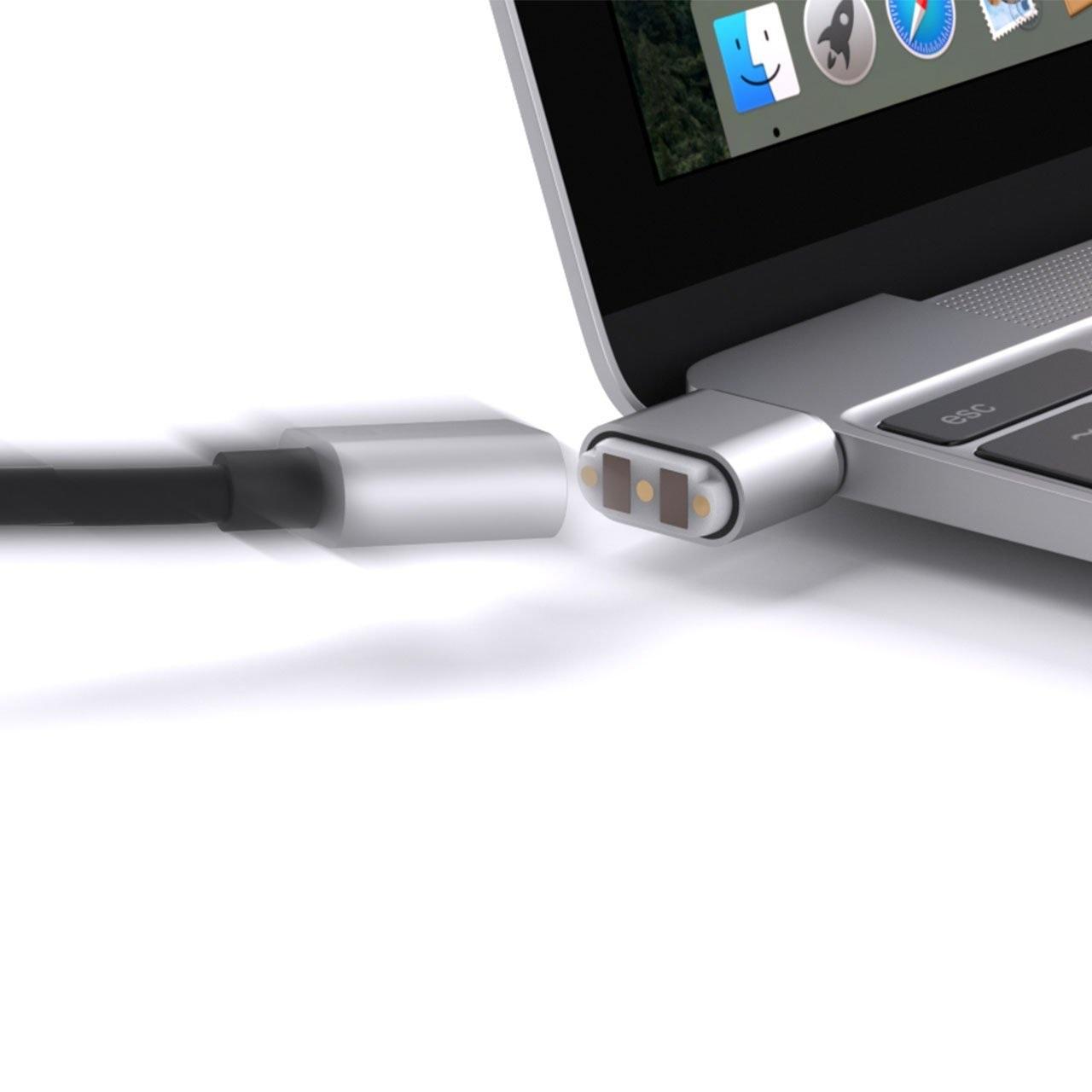 USB-C към USB-C магнитен кабел за MacBook и устройства с USB-C порт - Griffin Breaksafe Magnetic USB-C Power Cable | JAR Computers USB-C към USB-C магнитен кабел за MacBook и устройства с USB-C порт - Griffin Breaksafe Magnetic USB-C Power Cable
