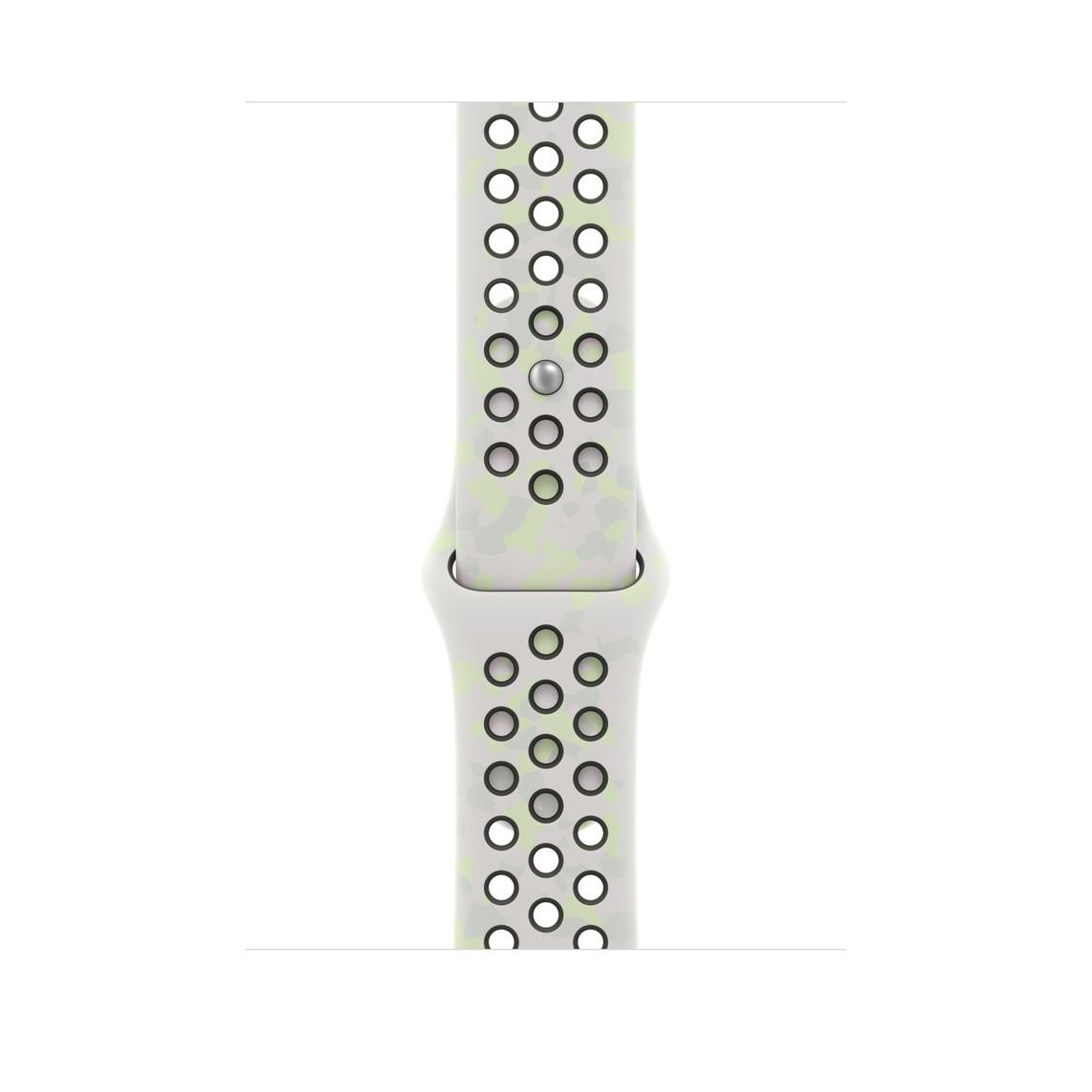 Apple Watch 46mm Sport Band: Essential White Nike Sport Band - M/L | JAR Computers Apple Watch 46mm Sport Band: Essential White Nike Sport Band - M/L