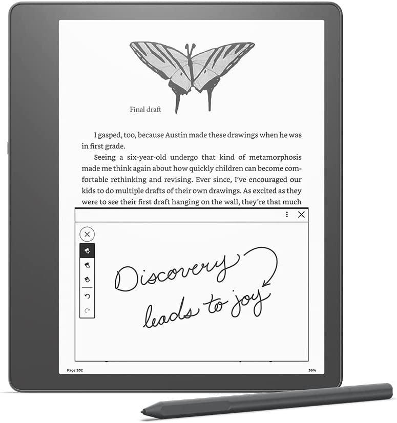 Amazon Kindle Scribe четец за електронна книга Тъчскрийн 16 GB Wi-Fi Сив | JAR Computers Amazon Kindle Scribe четец за електронна книга Тъчскрийн 16 GB Wi-Fi Сив