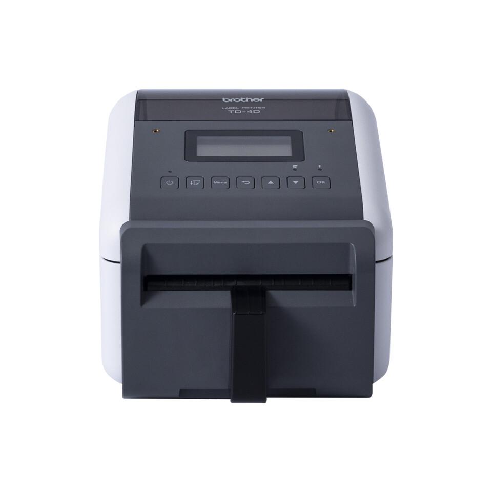 Brother TD-4555DNWBF принтер за етикети Директен термичен 203 x 203 DPI 203 мм/сек Жичен Ethernet LAN Wi-Fi Bluetooth | JAR Computers Brother TD-4555DNWBF принтер за етикети Директен термичен 203 x 203 DPI 203 мм/сек Жичен Ethernet LAN Wi-Fi Bluetooth